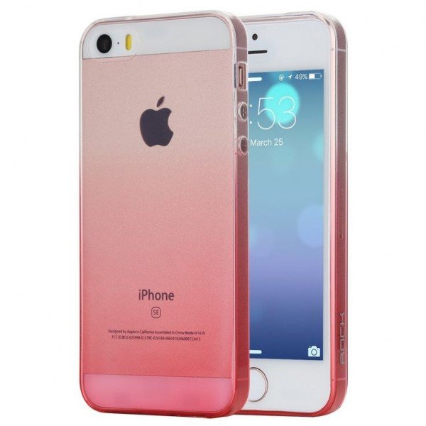 

Чехол NIL для iPhone 5/5S/SE Change Color TPU Pink
