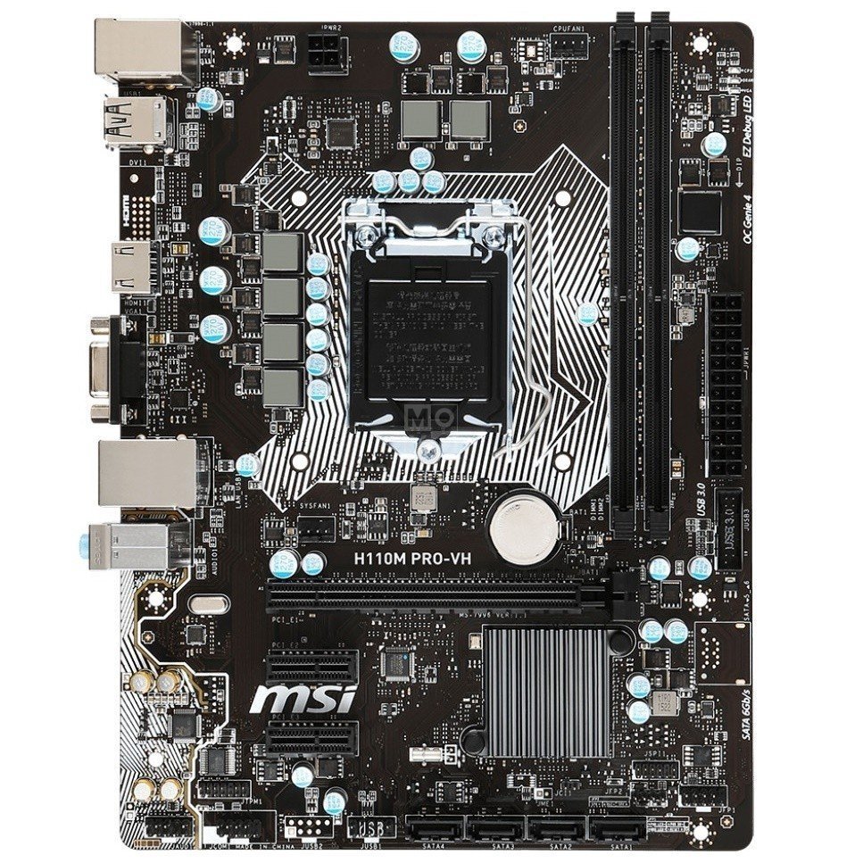 Msi h110m pro разгон