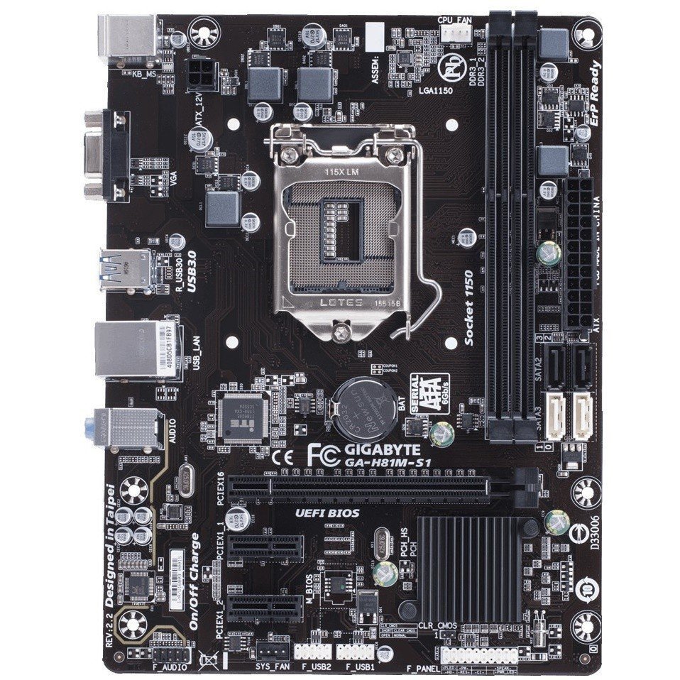 Gigabyte ga h81m s1 совместимость процессоров