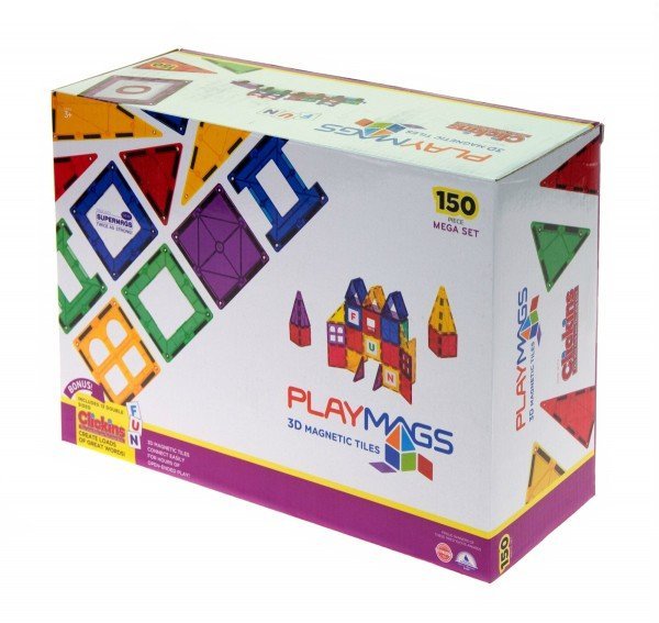 

Конструктор Playmags магнитный набор 150 эл. PM156