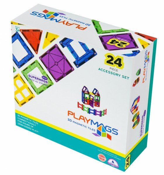 

Конструктор Playmags магнитный набор 24 эл. PM162