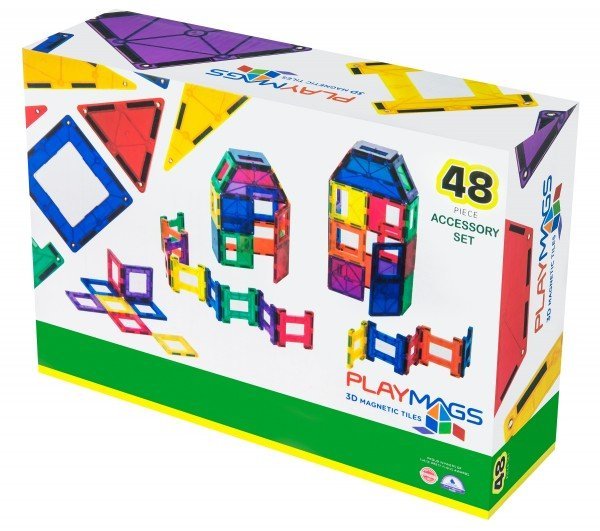 

Конструктор Playmags магнитный набор 48 эл. PM161
