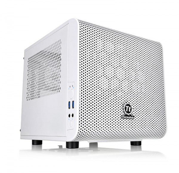 

Корпус ПК Thermaltake Core V1 Snow Edition без БП белый (CA-1B8-00S6WN-01)