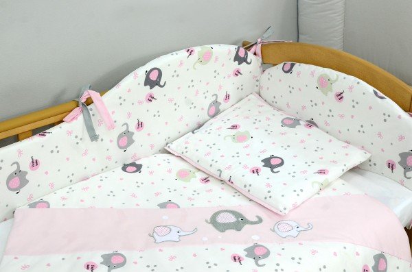 

Комплект постельного белья VERES ELEPHANT pink 6 единиц (208.02)
