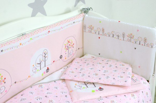 

Комплект постельного белья VERES FOREST pink 6 единиц (220.10)