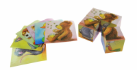 Кубики деревянные goki Зверюшки (57056)