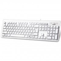 Клавиатура Genius SlimStar 130 White USB Rus (31300726104)