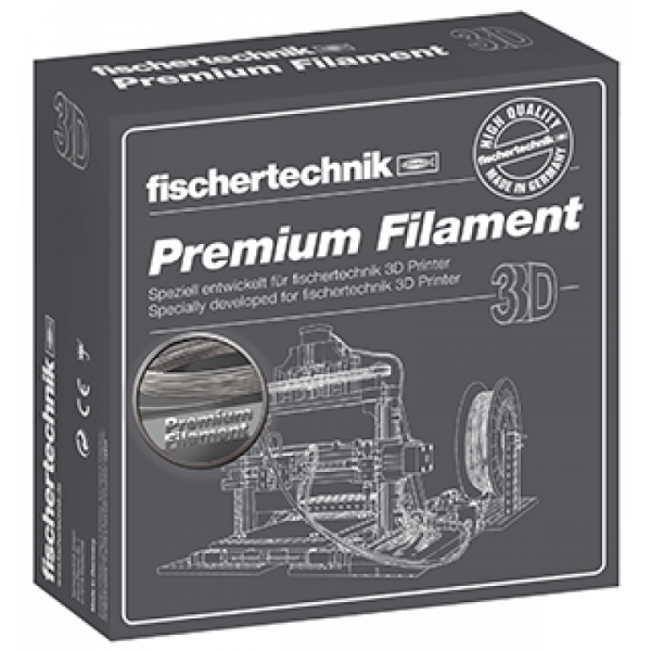 

Нить для 3D принтера fischertechnik серебряный (500 грамм) (FT-539141)
