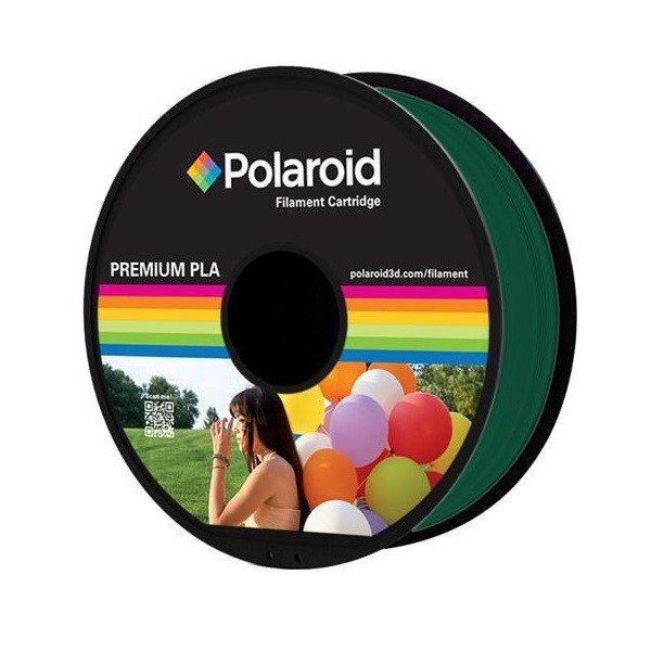 

Катушка с нитью Polaroid 1.75мм/1кг PLA для 3D принтера Темно-Зеленый