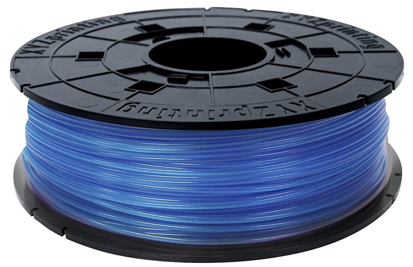 Катушка с нитью XYZprinting 1.75мм/0.6кг PLA Filament Прозрачный Синий фото 