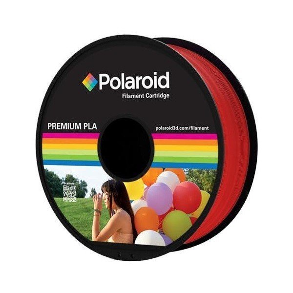 

Катушка с нитью Polaroid 1.75мм/1кг PLA для 3D принтера Красный