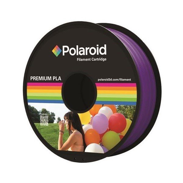 

Катушка с нитью Polaroid 1.75мм/1кг PLA для 3D принтера Фиолетовый