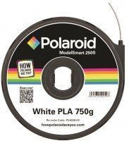 Картридж з ниткою Polaroid 1.75мм/0.75кг PLA ModelSmart 250s Білий