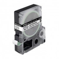 Картридж с лентой Epson LK4WBH принтеров LW-300/400/400VP/700 Heat Resist Blk/Wh 12mm/2 (C53S654025)