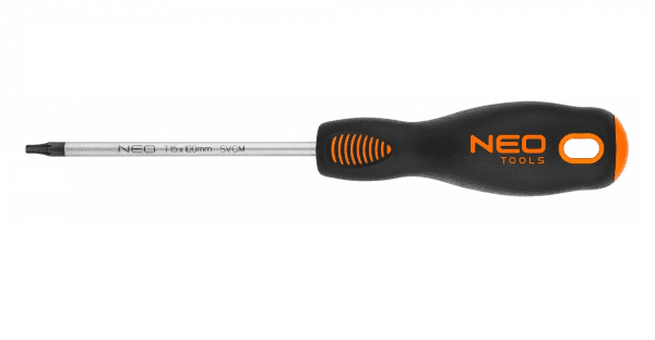 

Отвертка NEO Torx T15 100мм (04-044)