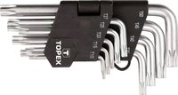  Набір ключів шестигранних TOPEX Torx 9шт (35D960) 