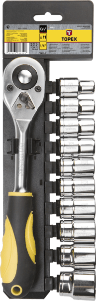 

Набор торцевых головок TOPEX 1/2" 11 предметов 38D652