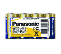 Батарейка Panasonic ALKALINE POWER C Shrink 4