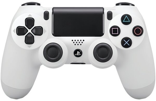 Акция на Беспроводной геймпад SONY Dualshock 4 V2 White для PS4 (9894759) от MOYO