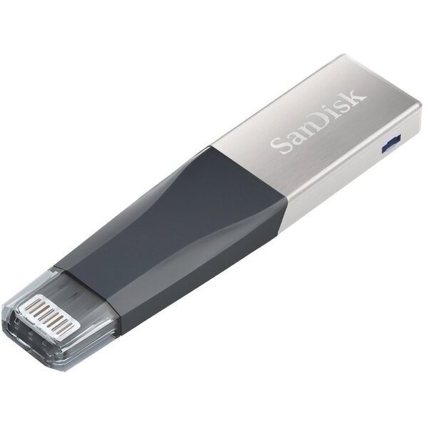 Акція на Накопитель USB SANDISK 64GB iXpand Mini USB 3.0 /Lightning Apple від MOYO