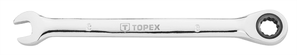 

Ключ комбинированный с трещеткой TOPEX 35D741 10х160мм