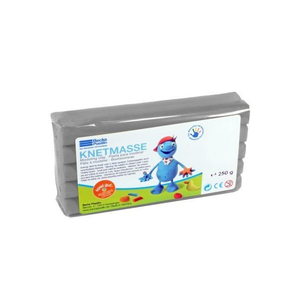 

Пластилин классический Becks Plastilin 250г серый (B100475)