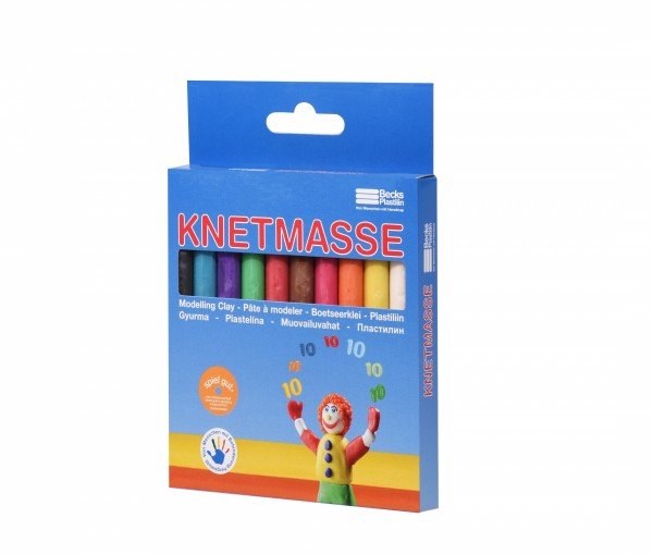 

Пластилин классический Becks Plastilin 220г 10 цветов (B100429)