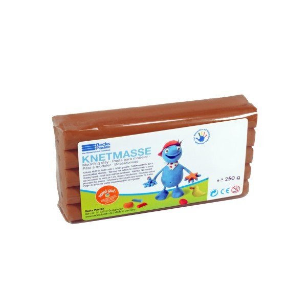 

Пластилин классический Becks Plastilin 250г коричневый (B100474)