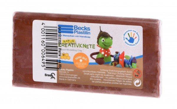 

Пластилин восковой Becks Plastilin 86г коричневый (B102350)