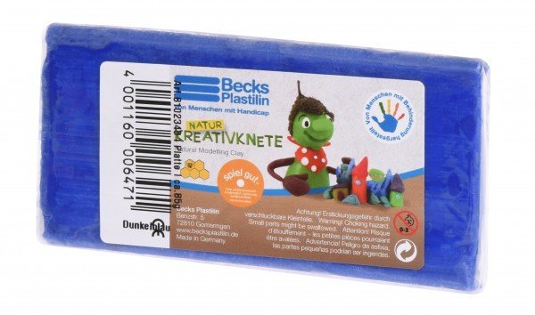 

Пластилин восковой Becks Plastilin 86г темно-синий (B102348)