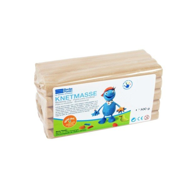 

Пластилин классический Becks Plastilin 500г натуральный (B100477)