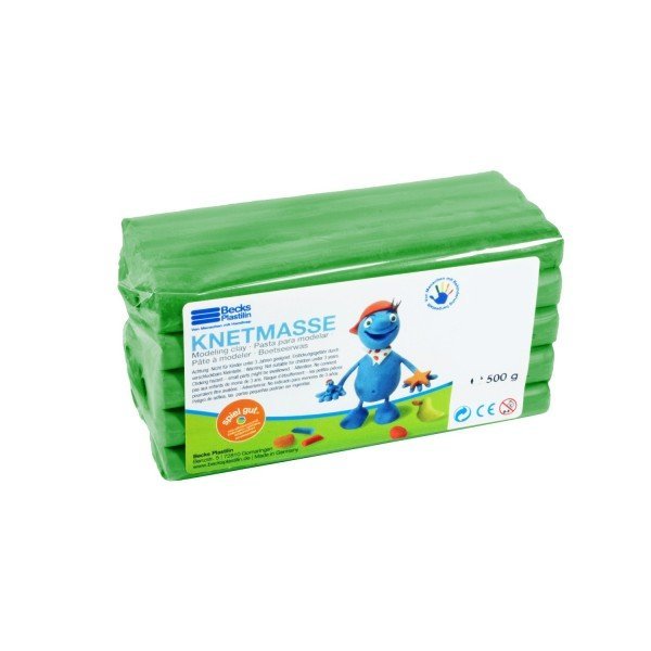 

Пластилин классический Becks Plastilin 500г зеленый (B100483)