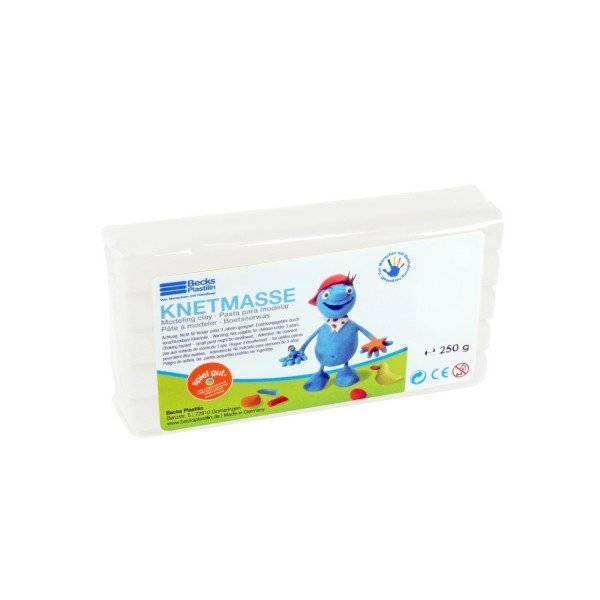 

Пластилин классический Becks Plastilin 250г белый (B100464)