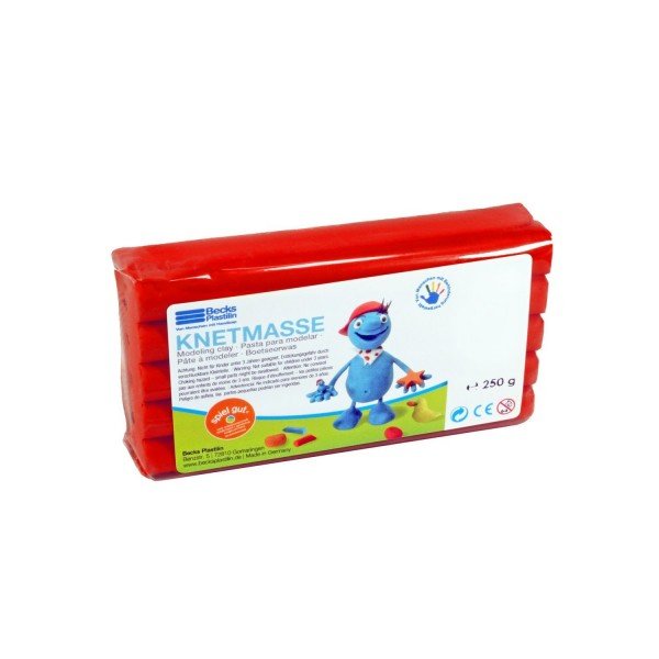 

Пластилин классический Becks Plastilin 250г красный (B100467)