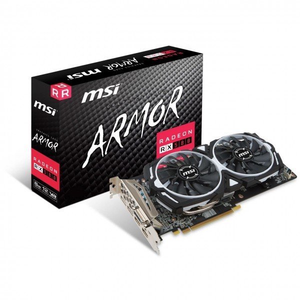 

Видеокарта MSI Radeon RX 580 8GB DDR5 Armor (RX_580_ARMOR_8G)