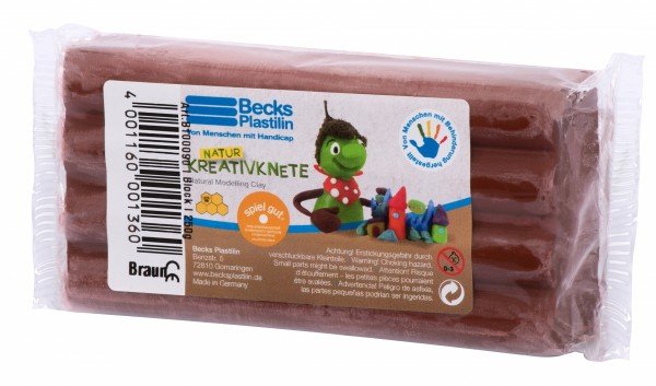 

Пластилин восковой Becks Plastilin 250г коричневый (B100090)