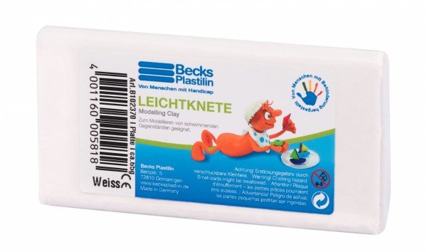 

Пластилин плавающий Becks Plastilin 65г белый (B102370)