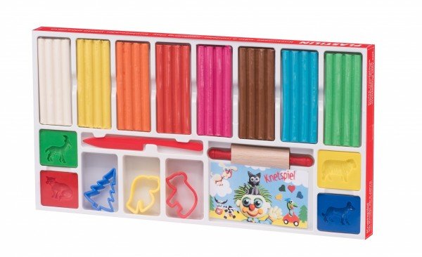 

Пластилин классический Becks Plastilin 8 цветов с акссесуарами (B100339)