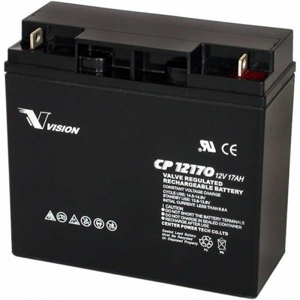 

Аккумуляторная батарея Vision CP 12V 17Ah (CP12170H)