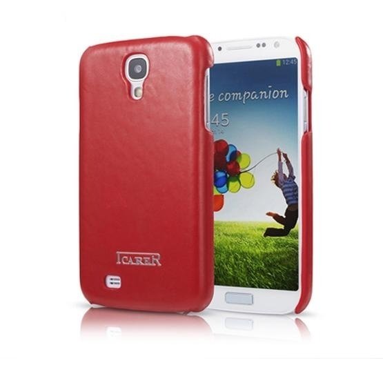 

Чехол i-Carer для Galaxy S4 i9500 oil wax back cover red