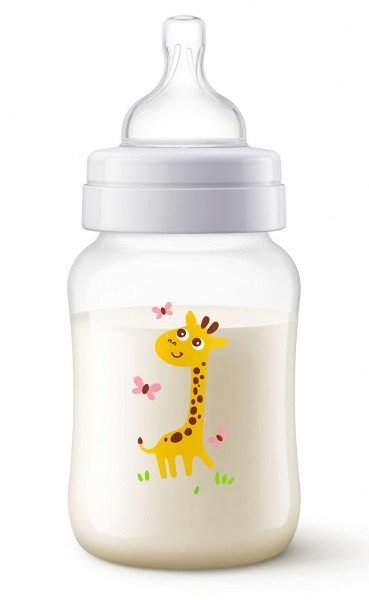 

Бутылочка для кормления AVENT Classic+ Жираф 260мл (SCF574/12)