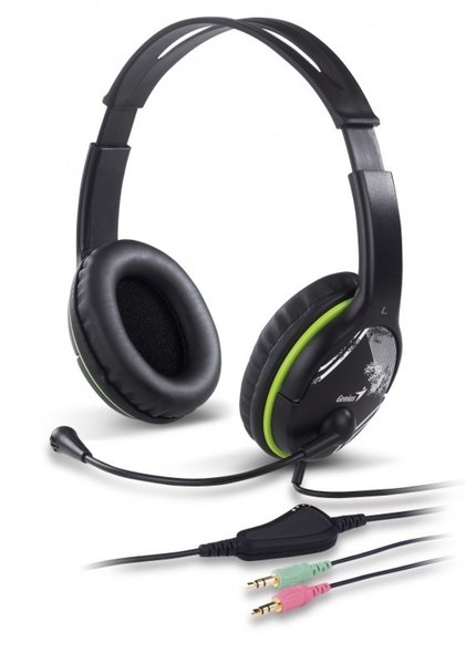 

Компьютерная гарнитура Genius HS-400A Green (31710169100)