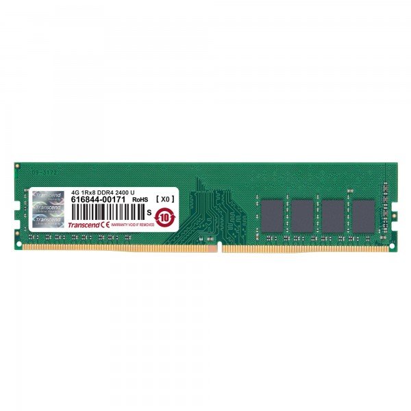 

Память для ПК Transcend Jetram DDR4 2400 4GB BULK (JM2400HLH-4G)
