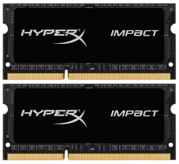 

Память для ноутбука HyperX DDR3 1866 8GBx2 Impact (HX318LS11IBK2/16)