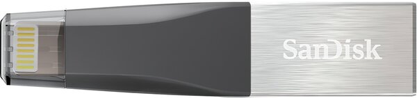 

Накопитель USB SANDISK 128GB iXpand Mini USB 3.0 /Lightning Apple