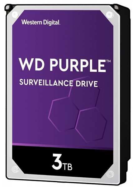 

Жесткий диск внутренний WDC HDD SATA 3TB 6GB/S 64MB/PURPLE (WD30PURZ)