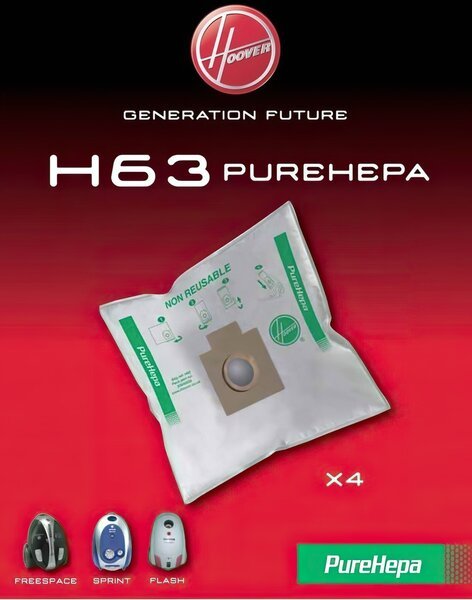 

Многоразовый мешок Hoover H63 для пылесоса серии CAPTURE