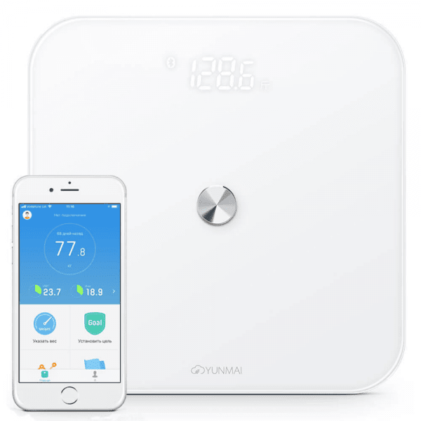 

Умные весы YUNMAI SE Smart Scale (White) белые