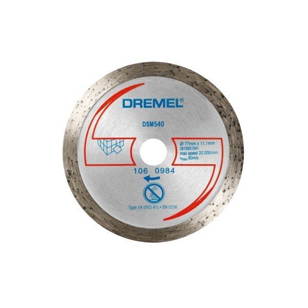 

Алмазный отрезной диск Dremel для DSM20 (2615S540JA)