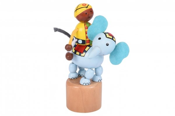 

Игрушка goki нажми и тряси Слоник (53932G-4)